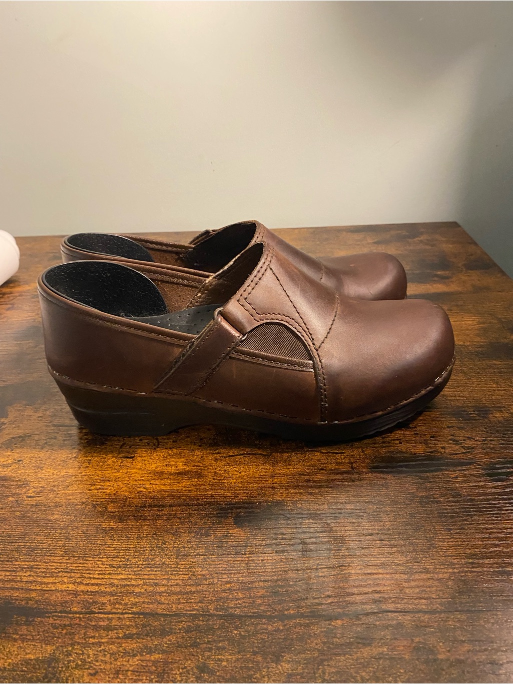 Dansko Professional Slip-On Clog In Brown